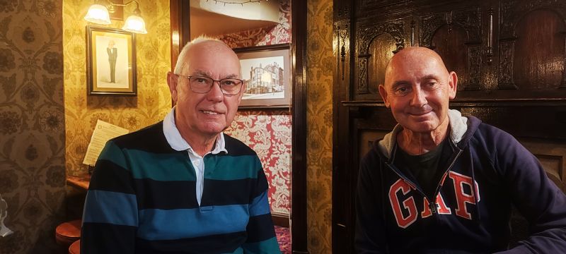 Dave Sharp and Martin Field